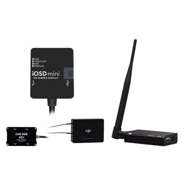 Радіоканал DJI Datalink 2.4GHz + система iOSD Mini + розгалужувач CAN HUB